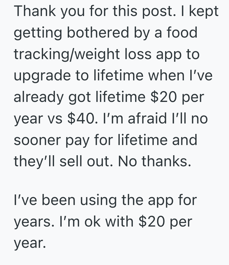 Screenshot 2025 05 12 at 2.13.54 PM The App He Purchased With A Lifetime Subscription Is Expensive Now, And He Refuses To Pay